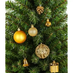 Set Di 101 Decorazioni E Palline Oro Per Albero Di Natale -Offerte Playmobil || Villeroy & Boch || Ravensburger Negozio set di 101 decorazioni e palline oro per albero di natale 2