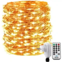 Set Luci Per Albero Di Natale, Lunghezza 20M E 200 LED