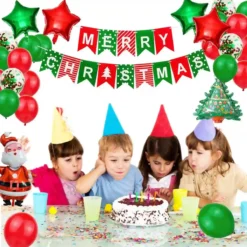 ❤ Set Palloncini E Decorazioni Natale, 47 Pezzi -Offerte Playmobil || Villeroy & Boch || Ravensburger Negozio set palloncini e decorazioni natale 47 pezzi 3