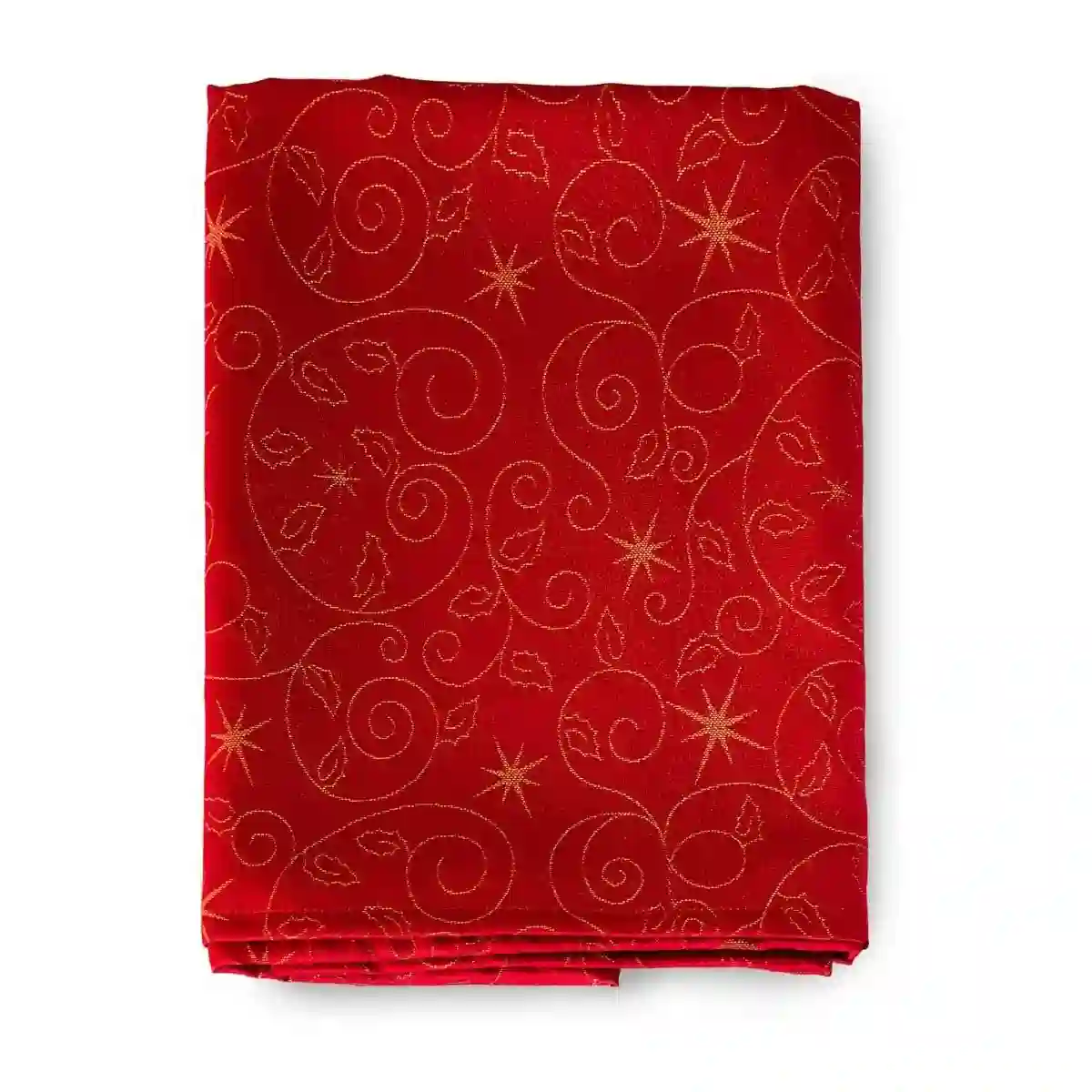 Tovaglia Con Stelle Di Natale - Christmas Star Red In Cotone 3 Tovaglia Con Stelle Di Natale - Christmas Star Red In Cotone - immagine 3