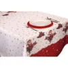 Tovaglia Di Natale Con Fiori Rossi, 100% Poliestere, Per La Tavola
