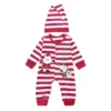 Vestito Neonato Body, Natalizio, Con Stampe Babbo Natale E Cappello